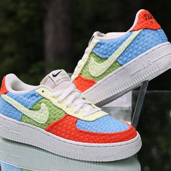Nike Air Force 1 Low LV8 Hemp Size 5.5Y - Picture 2 of 13